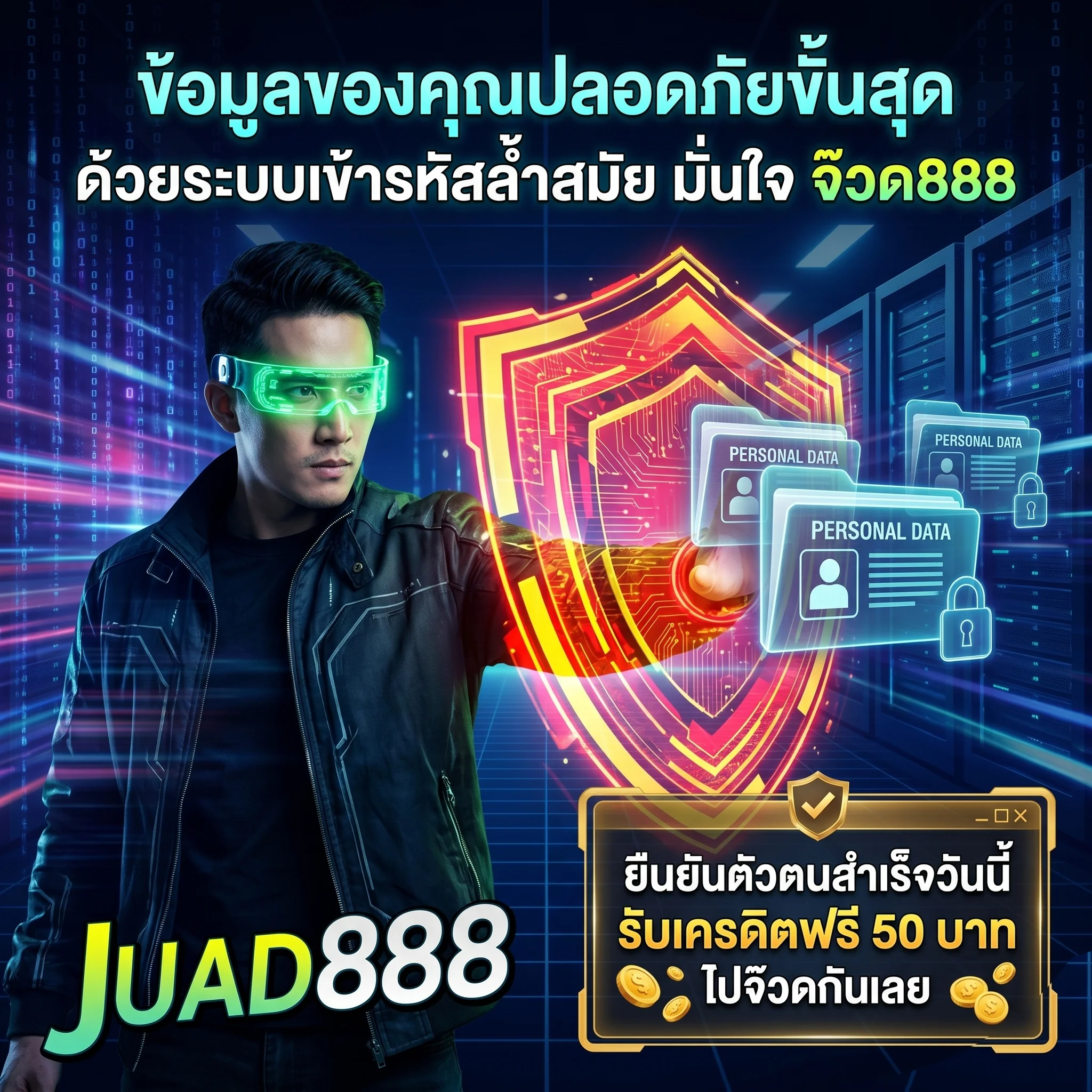 นโยบายความเป็นส่วนตัว JUAD888 ระบบรักษาความปลอดภัยขั้นสูงสุด ปลอดภัย 100%